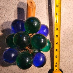 MCM blue glass grapes